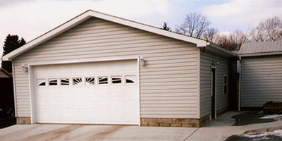 Erecting Garages