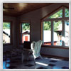 Sunroom Addition with a Vaulted Pine Ceiling